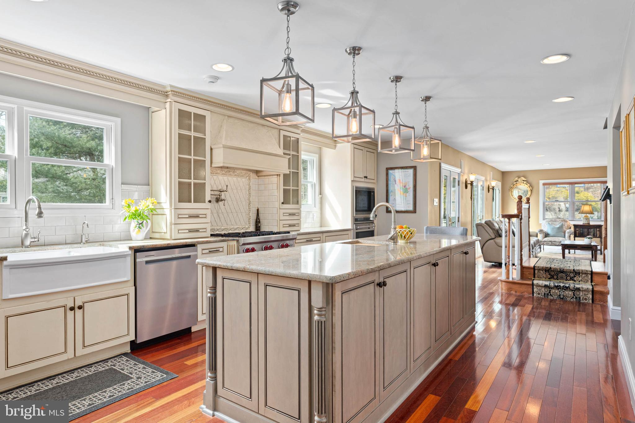 150 Kynlyn Road Radnor, PA 19087 - Photo 8 of 59 Kitchen opens to the Family Room.