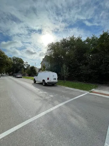 a car parked on the side of the road