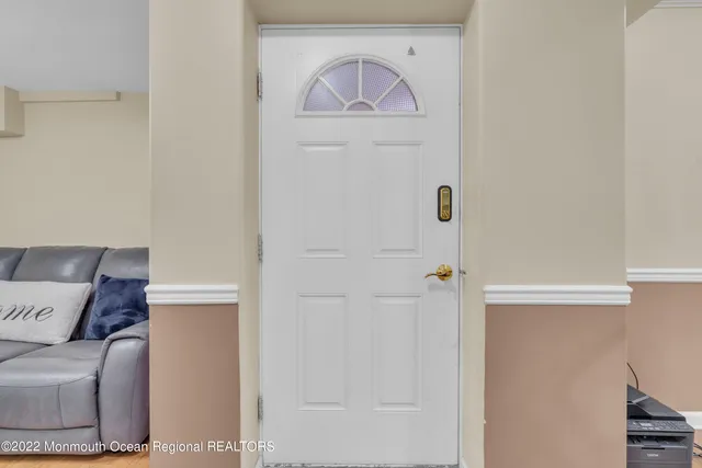 a view of a backyard of the house