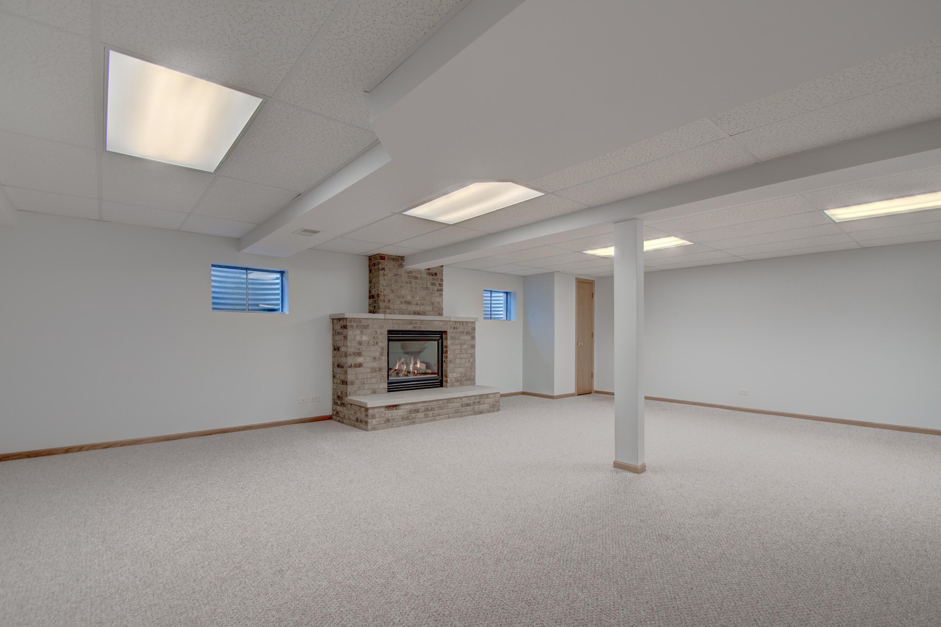 93 West Richton Road Crete, IL 60417 - Photo 34 of 51 a view of an empty room with a fireplace