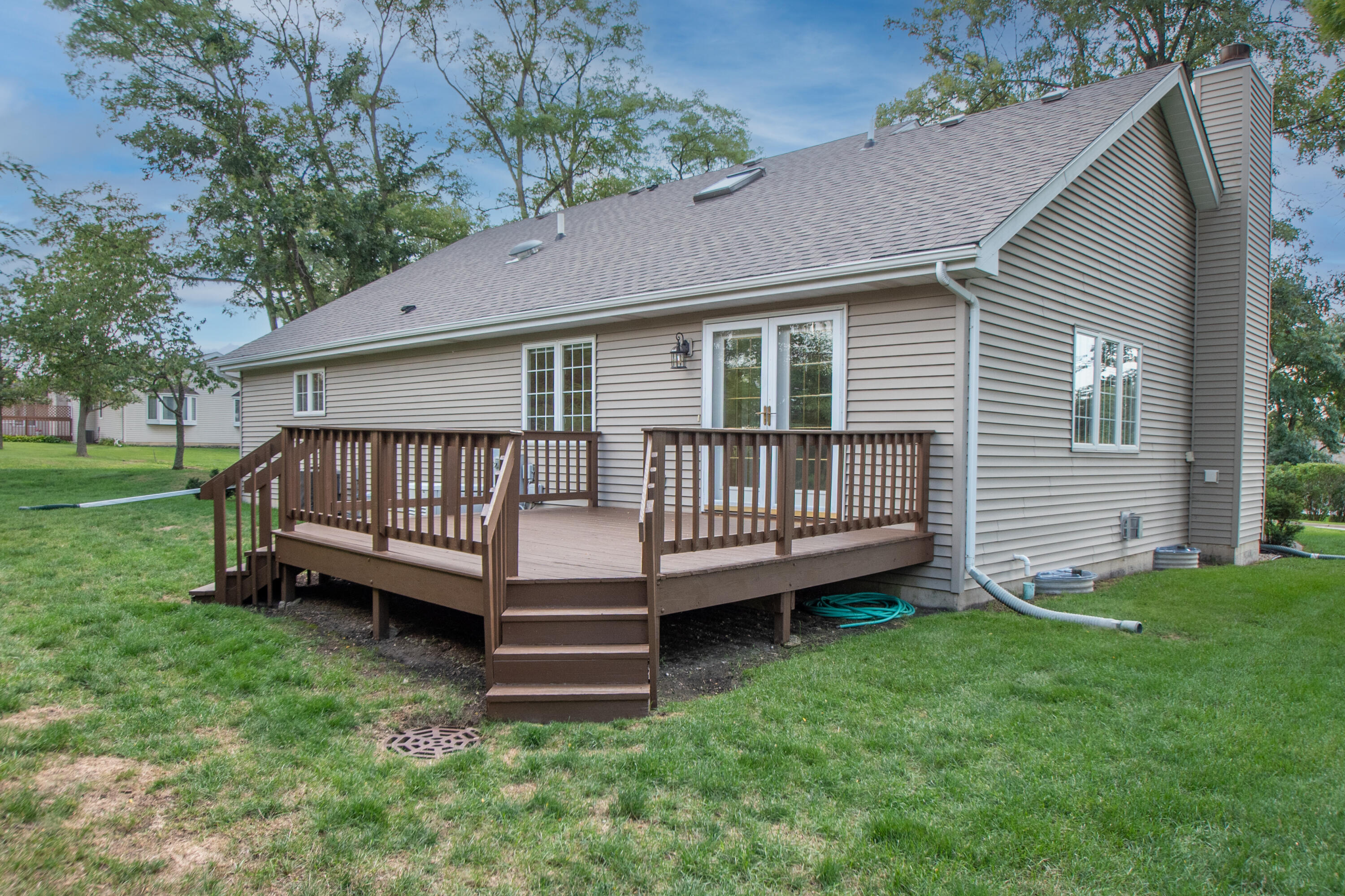 93 West Richton Road Crete, IL 60417 - Photo 47 of 51 a view of a house with a yard and deck area