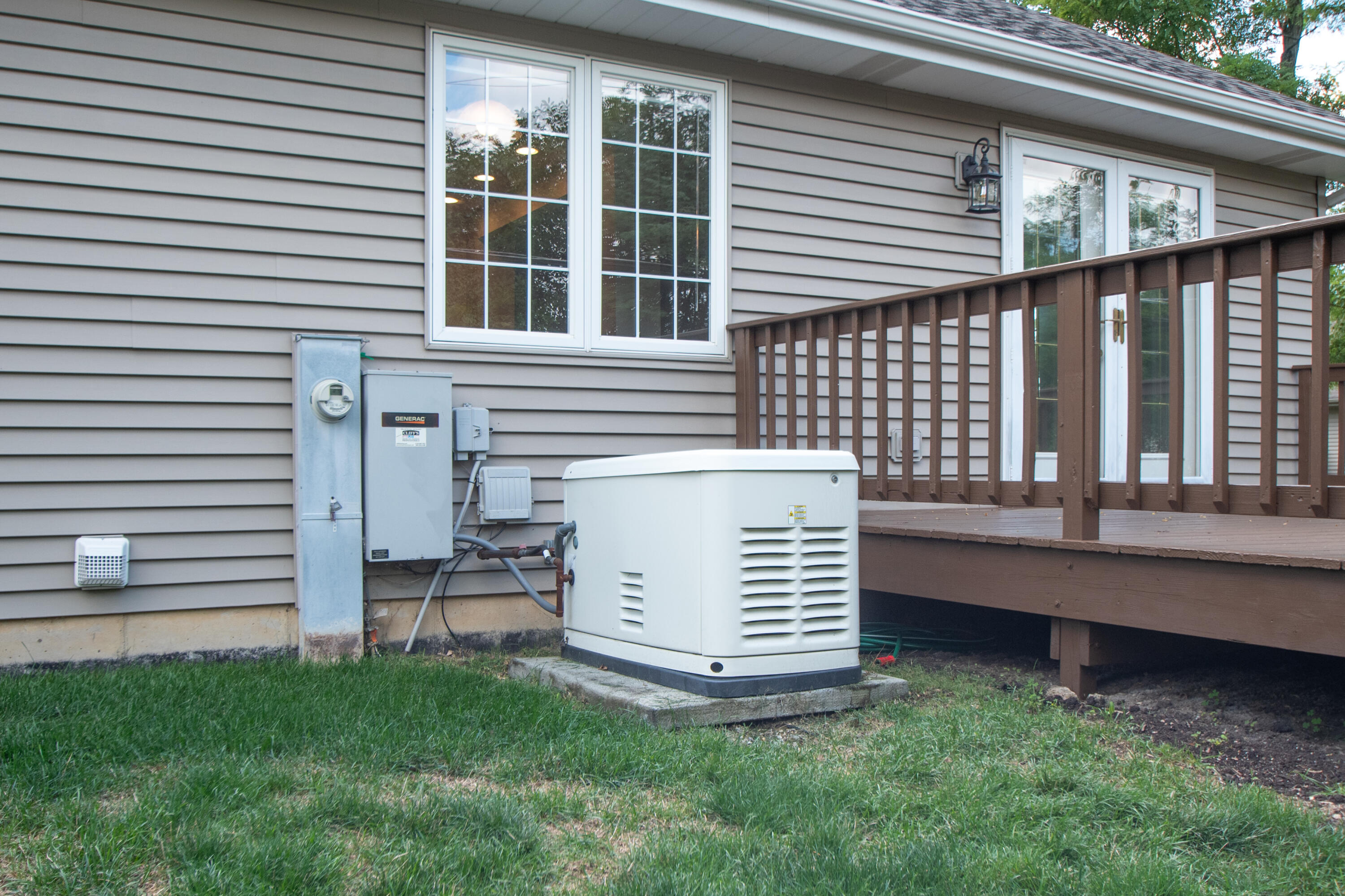 93 West Richton Road Crete, IL 60417 - Photo 50 of 51 a view of backyard with deck