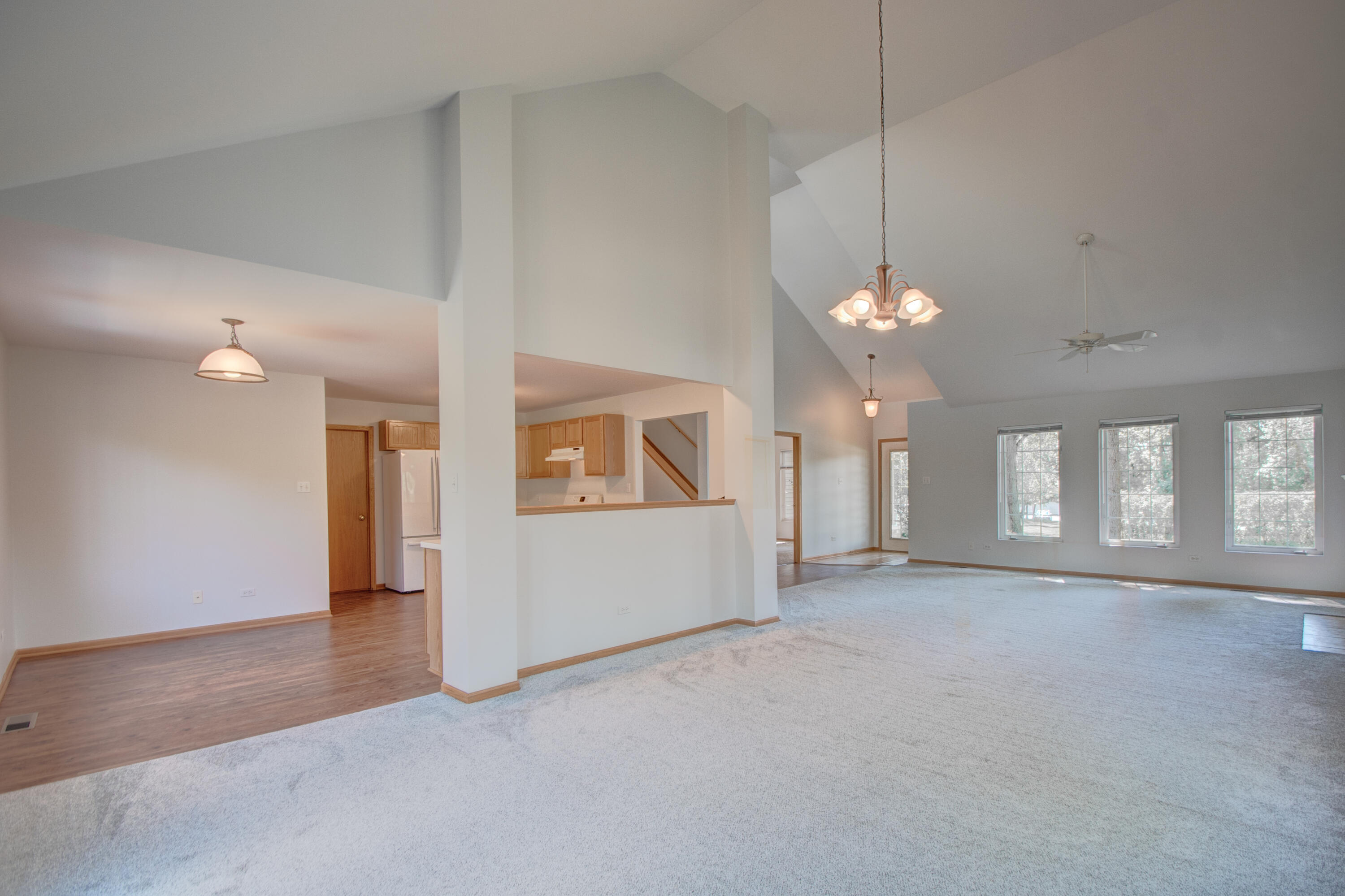 93 West Richton Road Crete, IL 60417 - Photo 7 of 51 a view of a livingroom with a staircase