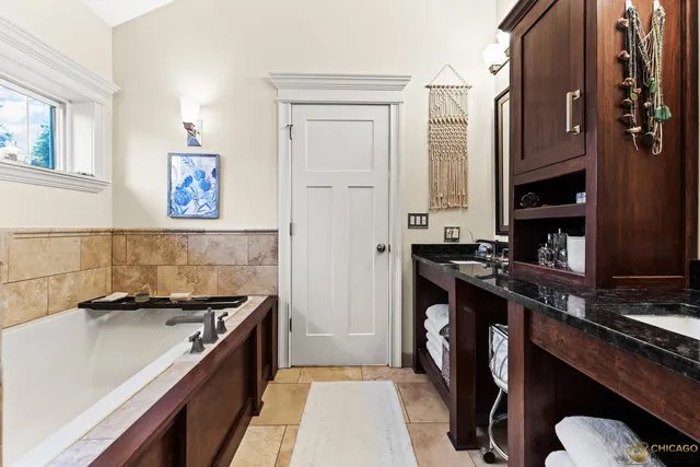 a kitchen with a stove and a refrigerator