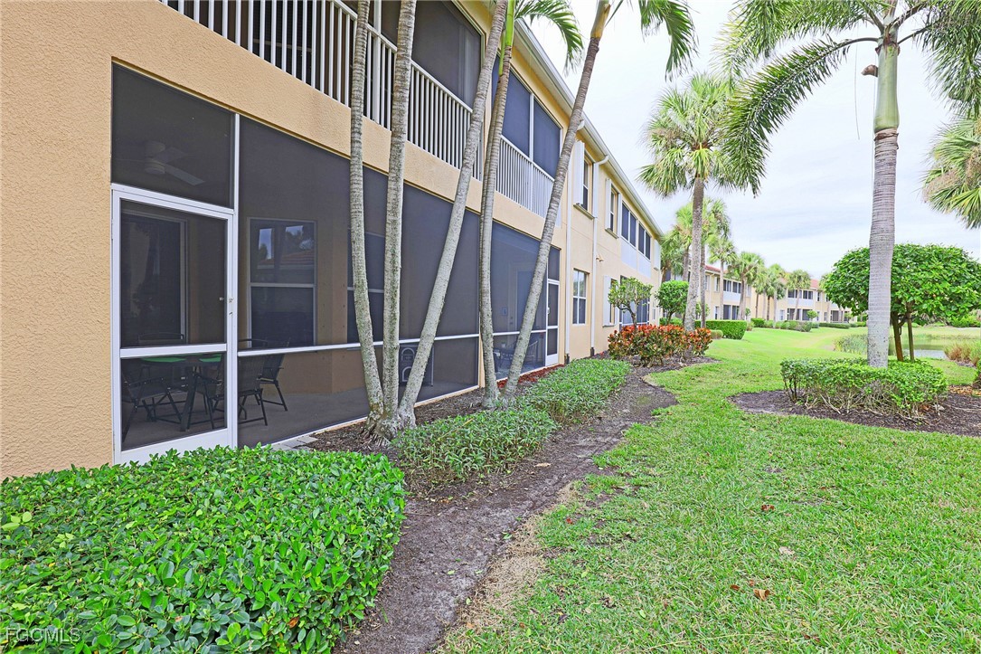 13225 Silver Thorn Loop, Unit 304 North Fort Myers, FL 33903 - Photo 27 of 27 a garden view with a backyard space