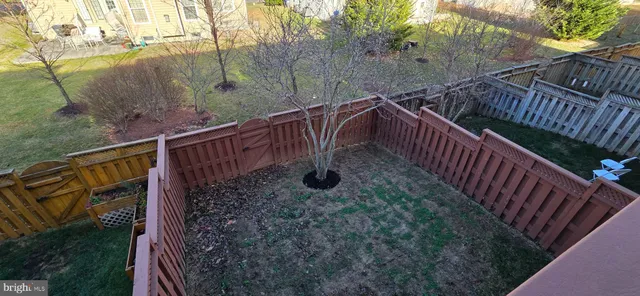 a view of a room with racks