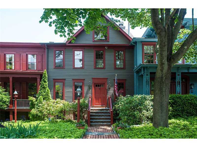 603 Steamboat Road, Unit 2 Greenwich, CT 06830 - Photo 1 of 10 a front view of a house with garden