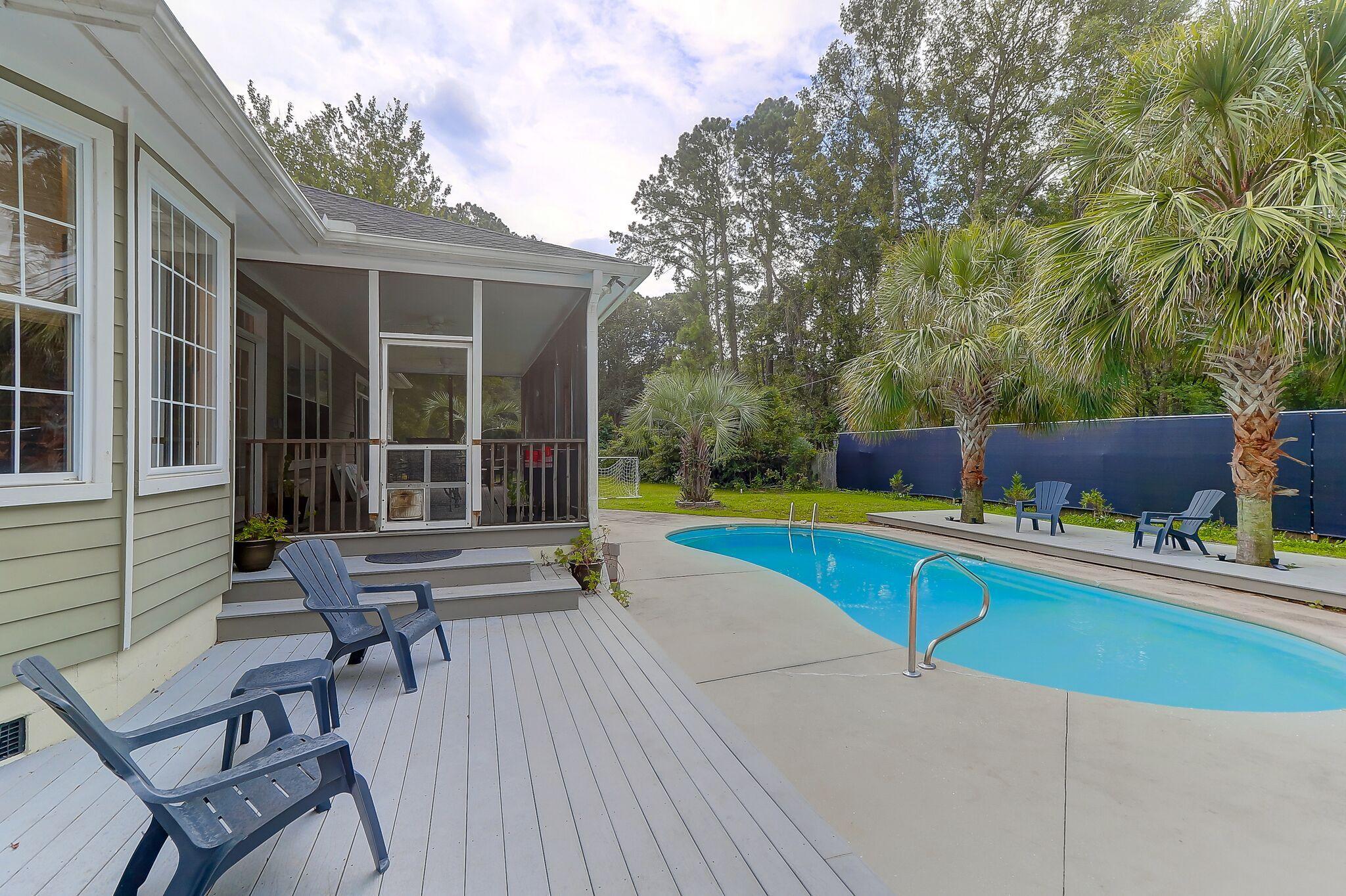 1858 Bluebird Road Johns Island, SC 29455 - Photo 36 of 39 Porch-deck-pool