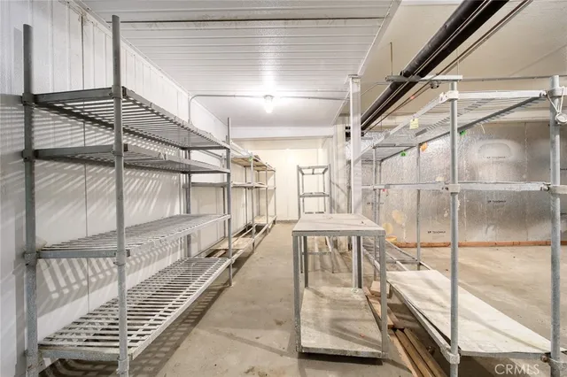 a view of a balcony with furniture