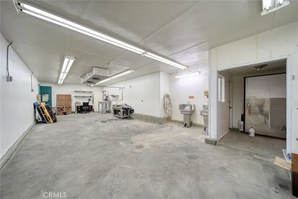 a view of a storage & utility room