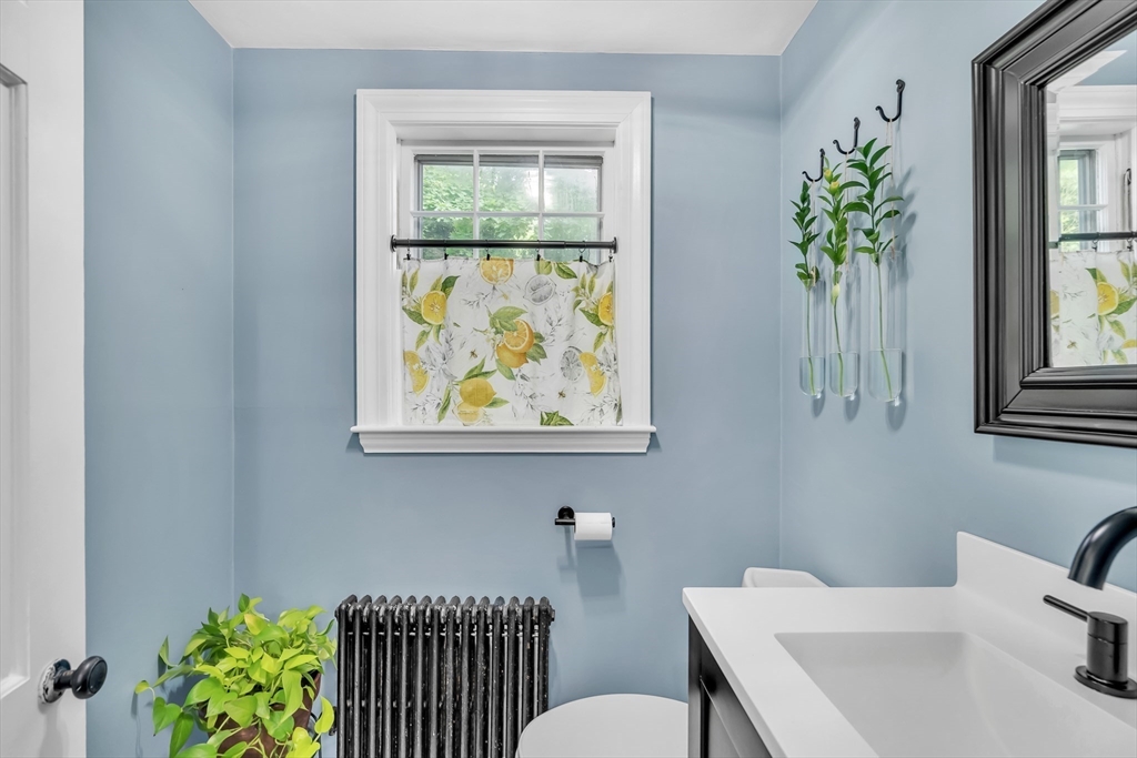 3 White Road Wayland, MA 01778 - Photo 11 of 19 a bathroom with a sink and a toilet