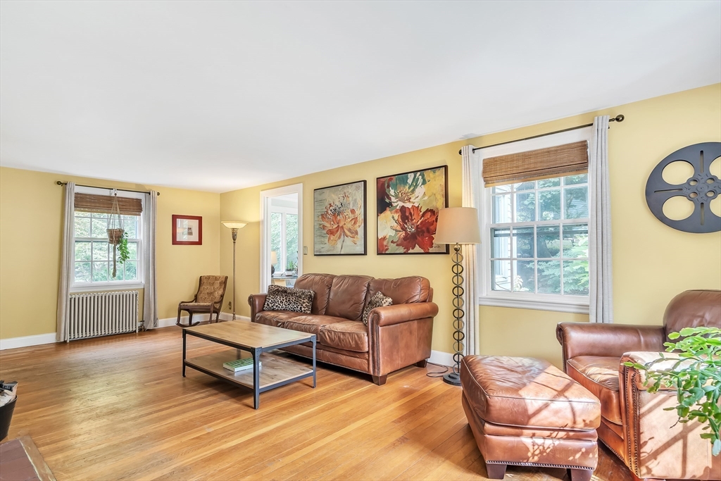 3 White Road Wayland, MA 01778 - Photo 2 of 19 a living room with furniture and a window