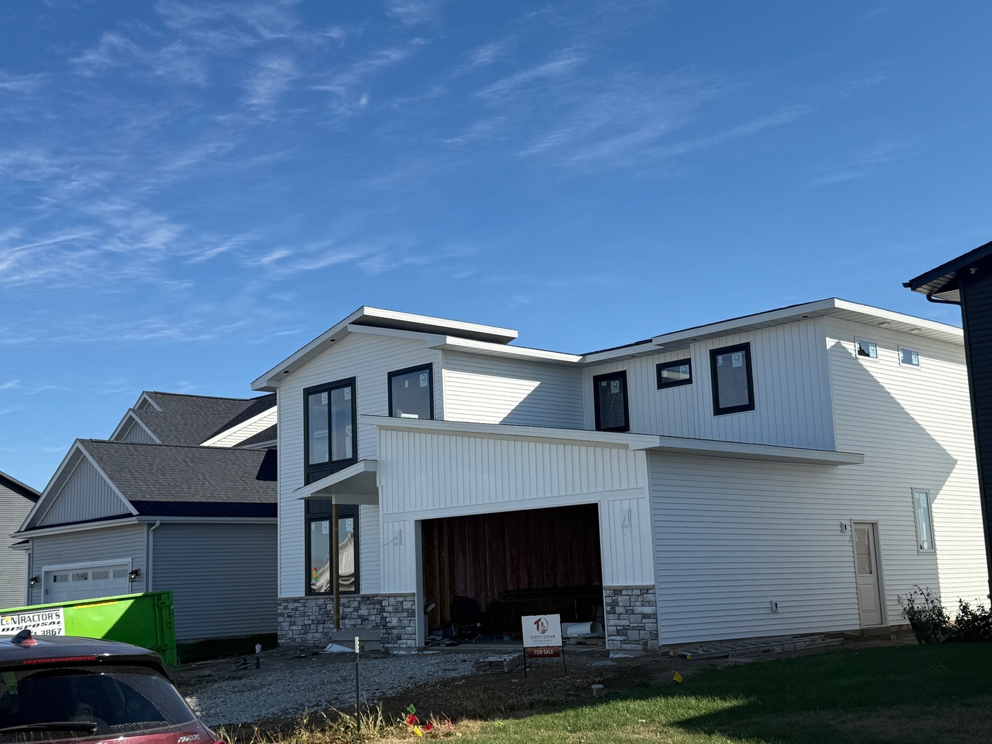 3617 Cabernet Court Normal, IL 61761 - Photo 7 of 9 a front view of a house with garden