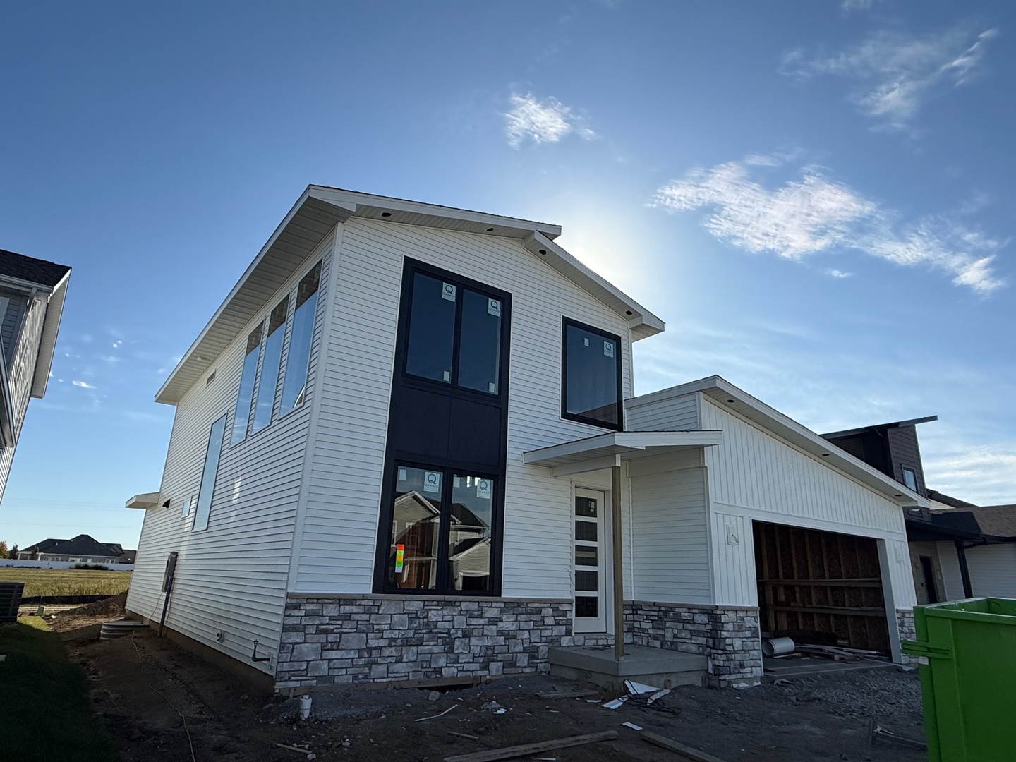 3617 Cabernet Court Normal, IL 61761 - Photo 8 of 9 a front view of a house with a yard