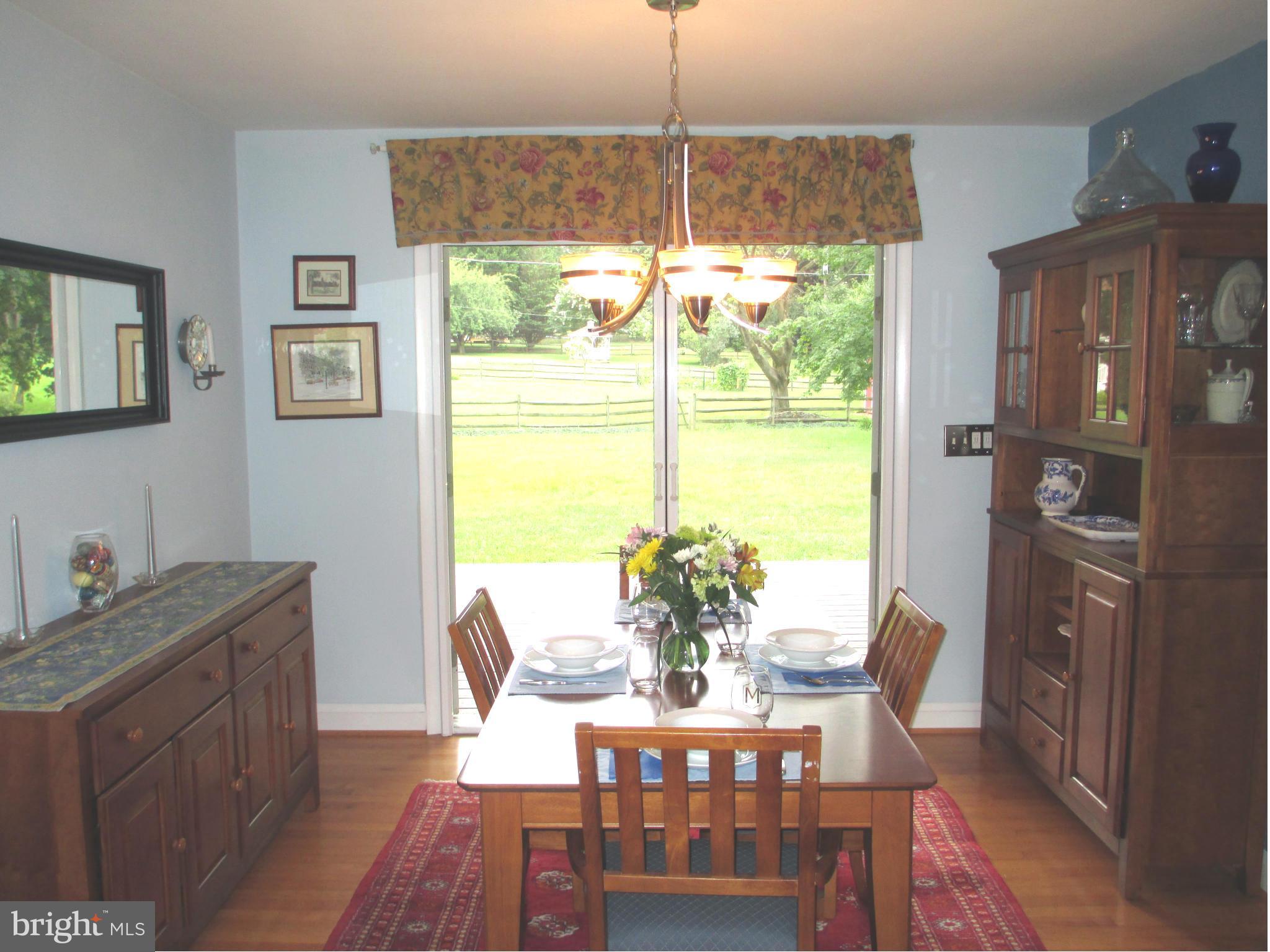 9505 Buckhorn Road Baltimore, MD 21234 - Photo 7 of 30 Dining Room w/French Doors that open to Rear Deck