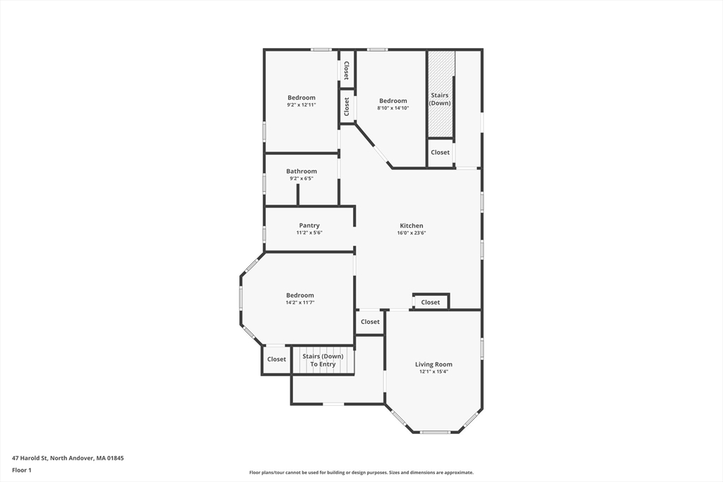 47 Harold Street North Andover, MA 01845 - Photo 38 of 38 a picture of floor plan