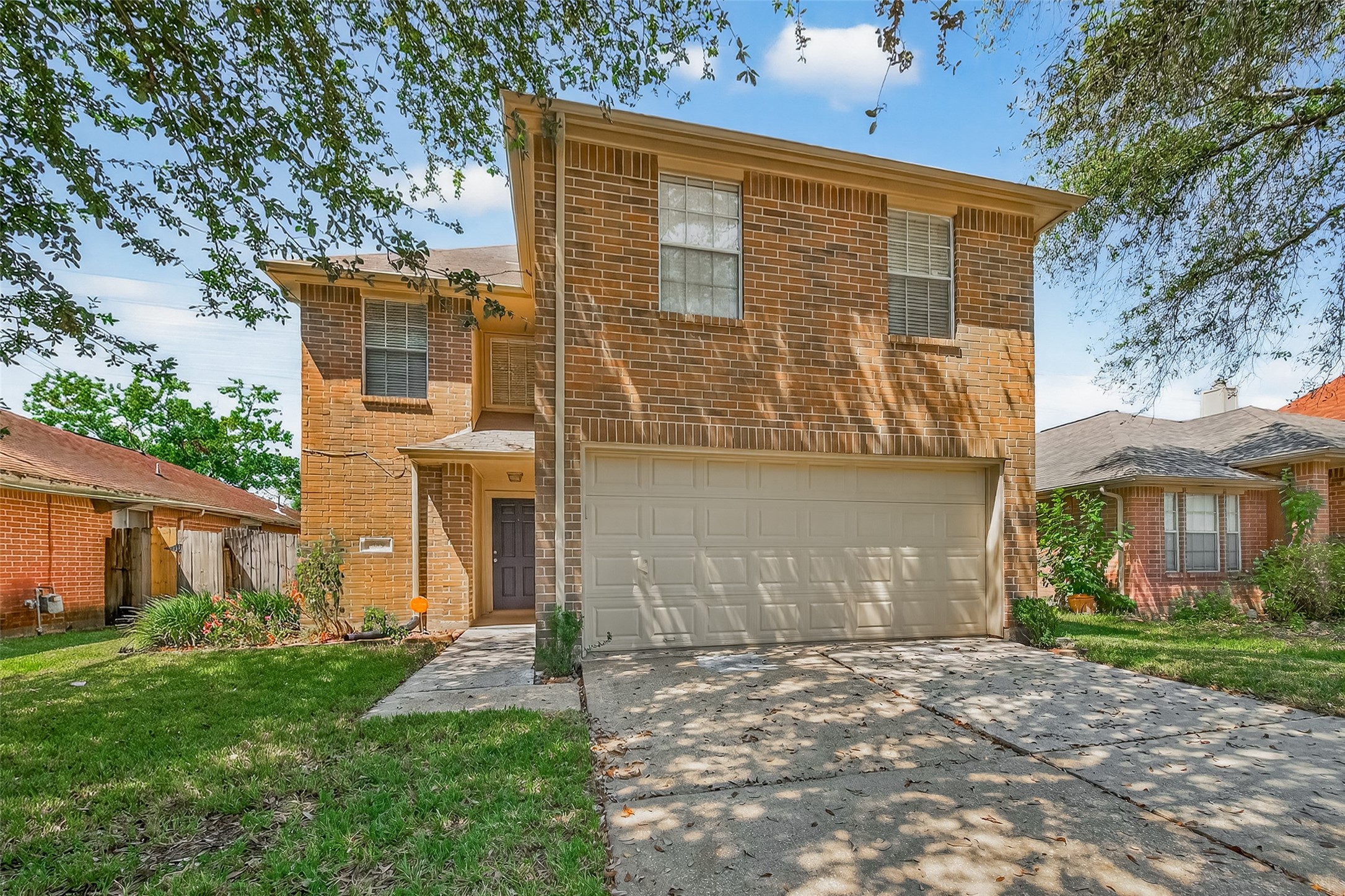 1107 Pennygent Lane Channelview, TX 77530 - Photo 3 of 40 a front view of a house with garden