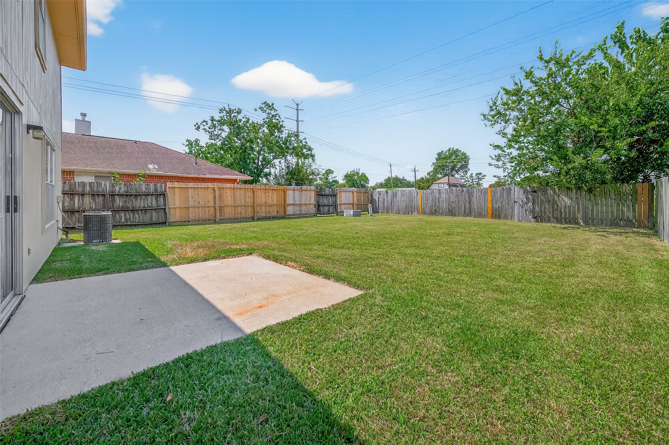 1107 Pennygent Lane Channelview, TX 77530 - Photo 34 of 40 a view of a back yard of the house
