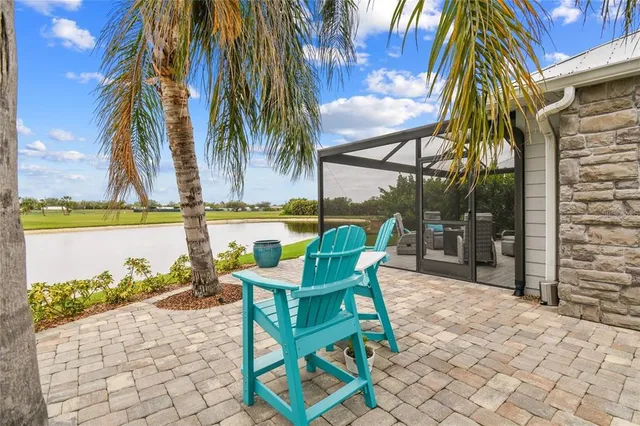 a view of a dining area with lots of tables and chairs
