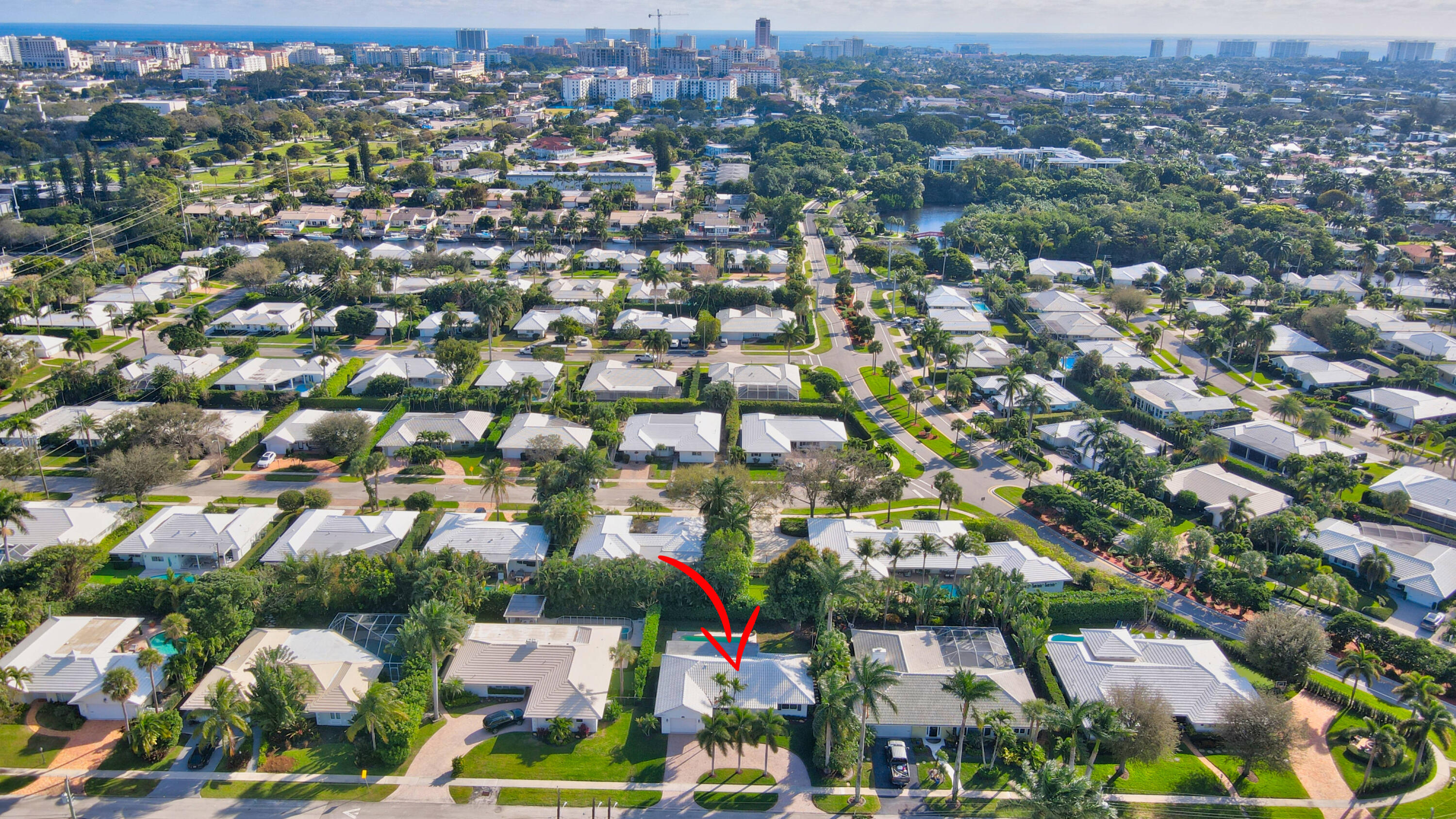 966 Hickory Terrace Boca Raton, FL 33486 - Photo 20 of 20 Aerial