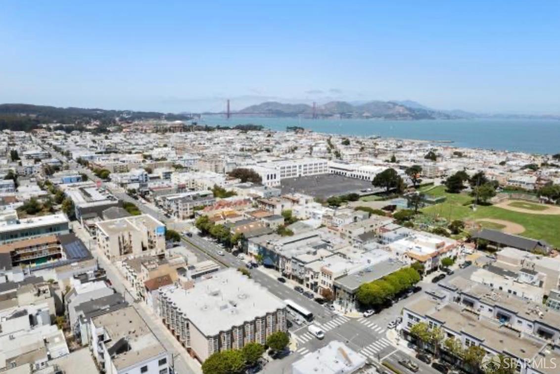 1926-1930 Lombard Street San Francisco, CA 94123 - Photo 20 of 26 an aerial view of a house with a ocean view