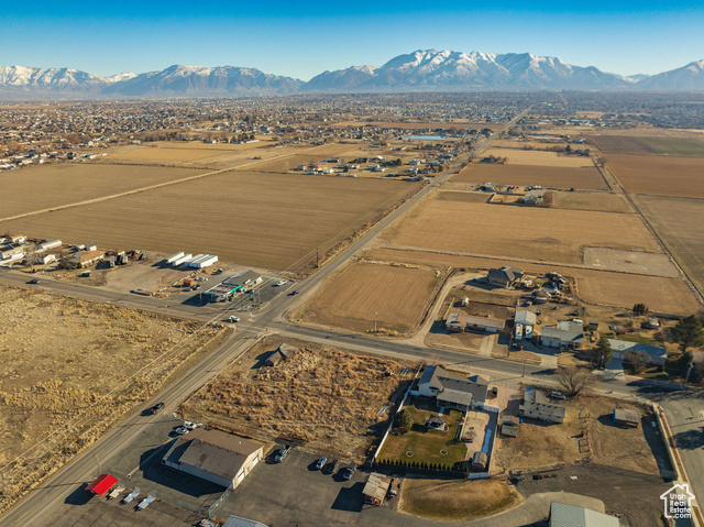 5500 South W Hooper, UT 84315 - Photo 3 of 17 Birds eye view of property with a mountain view