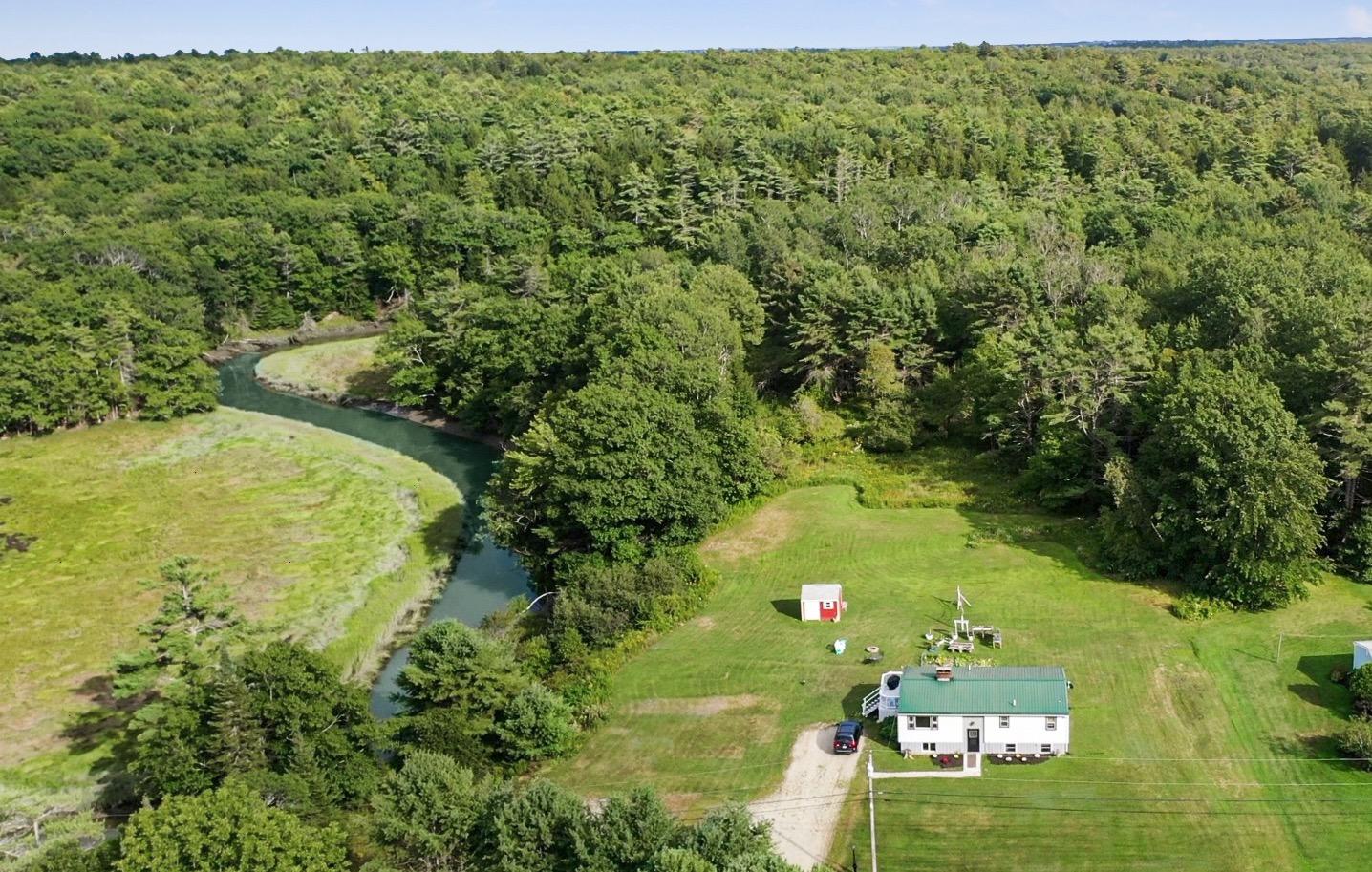 29 Lower Mast Landing Road Freeport, ME 04032 - Photo 2 of 46 FreeportAerial_Fotor