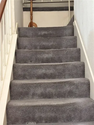 a close view of closet