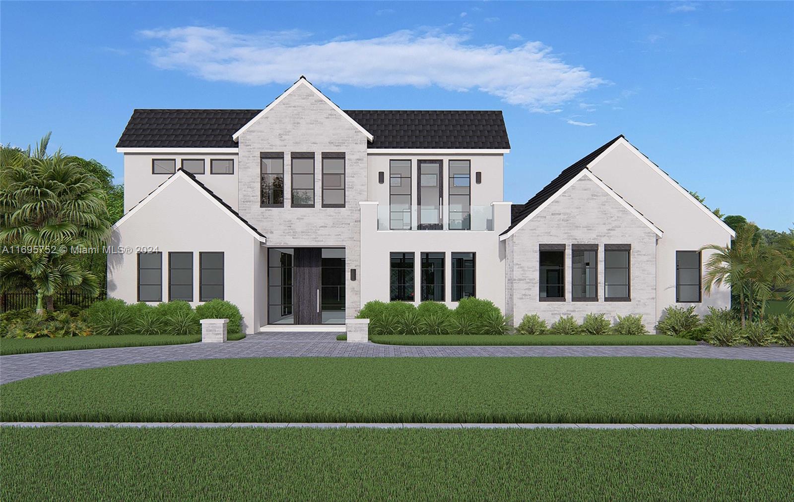 16684 Southwest 59th Court Southwest Ranches, FL 33331 - Photo 4 of 16 a front view of a house with a garden