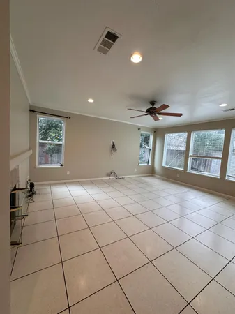 a view of kitchen and window