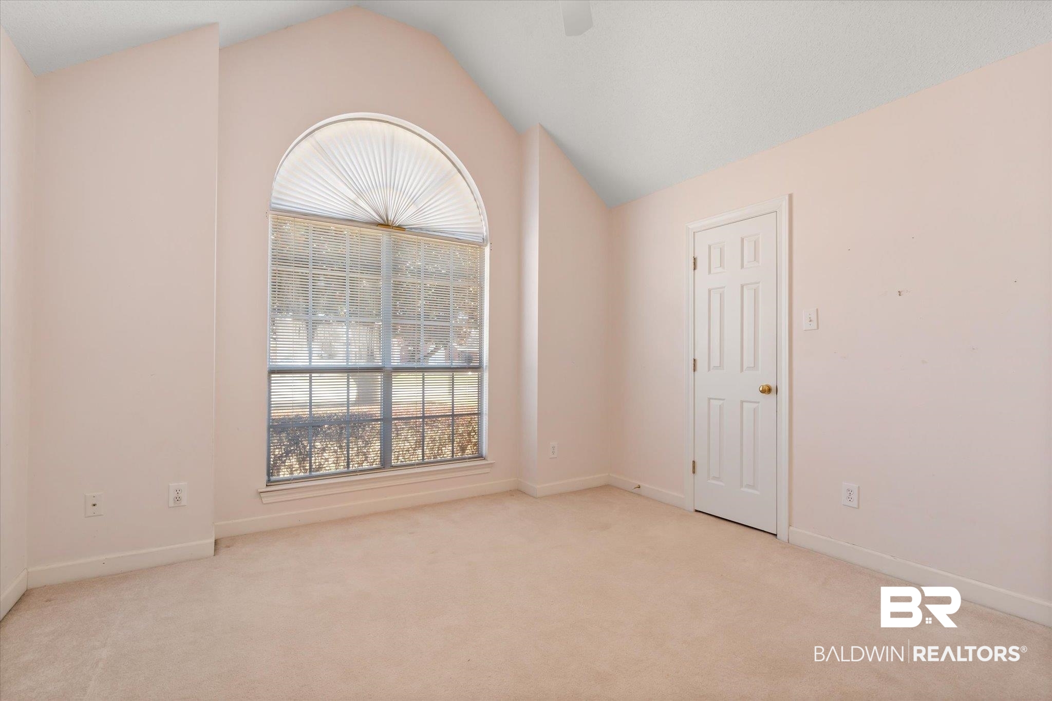 2220 Irongate Court Mobile, AL 36695 - Photo 16 of 20 Carpeted spare room with vaulted ceiling and baseboards