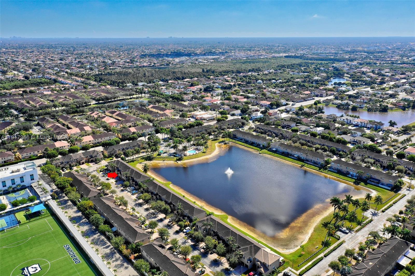15242 Southwest 8th Way Miami, FL 33194 - Photo 57 of 62 an aerial view of a city