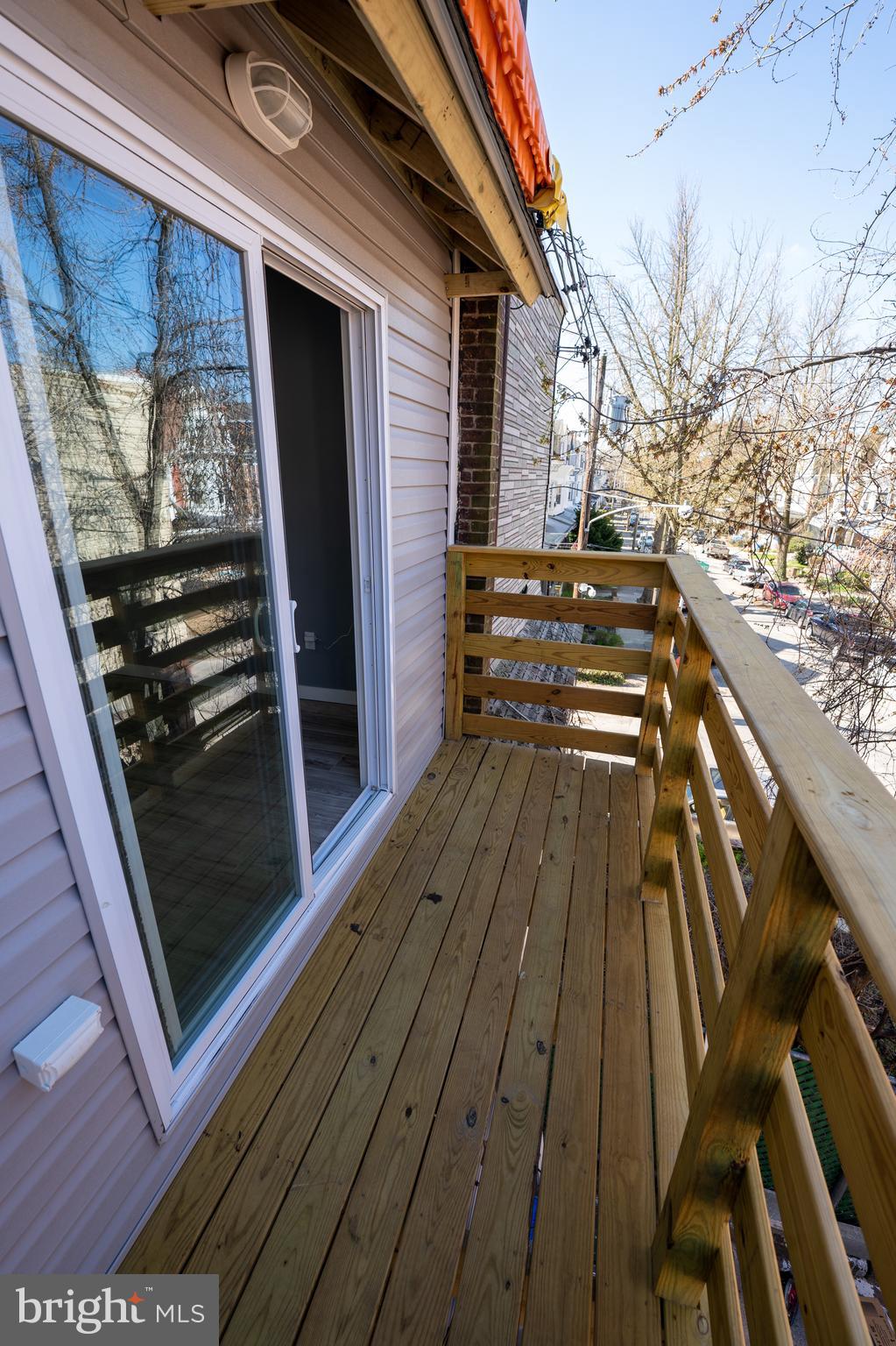 55 West Sharpnack Street Philadelphia, PA 19119 - Photo 29 of 35 2nd Floor Unit - Balcony