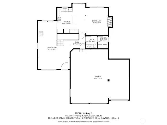 a picture of a bench in a white building