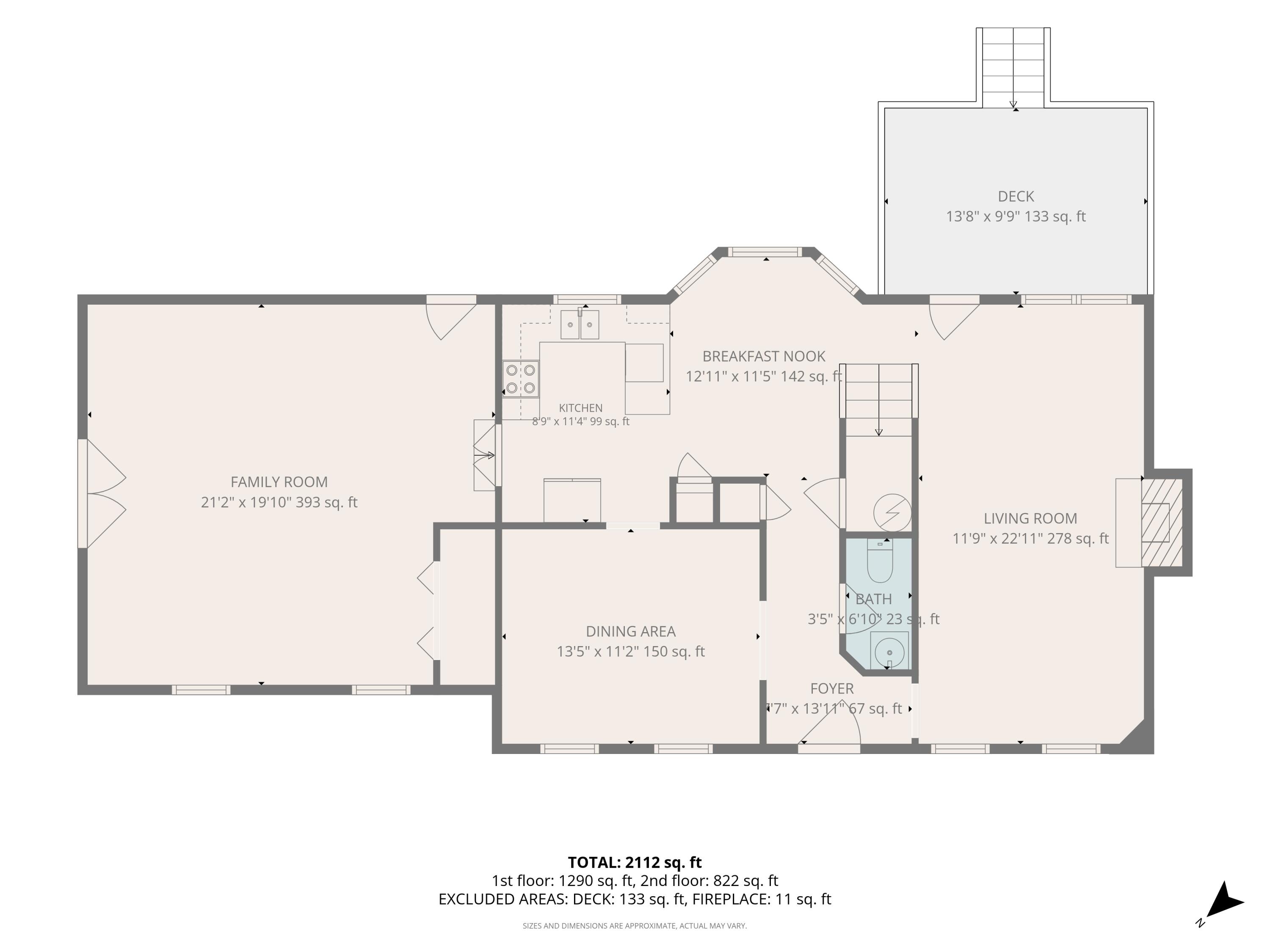 1420 Mill Iron Road Goodview, VA 24095 - Photo 47 of 48 Floorplan 2