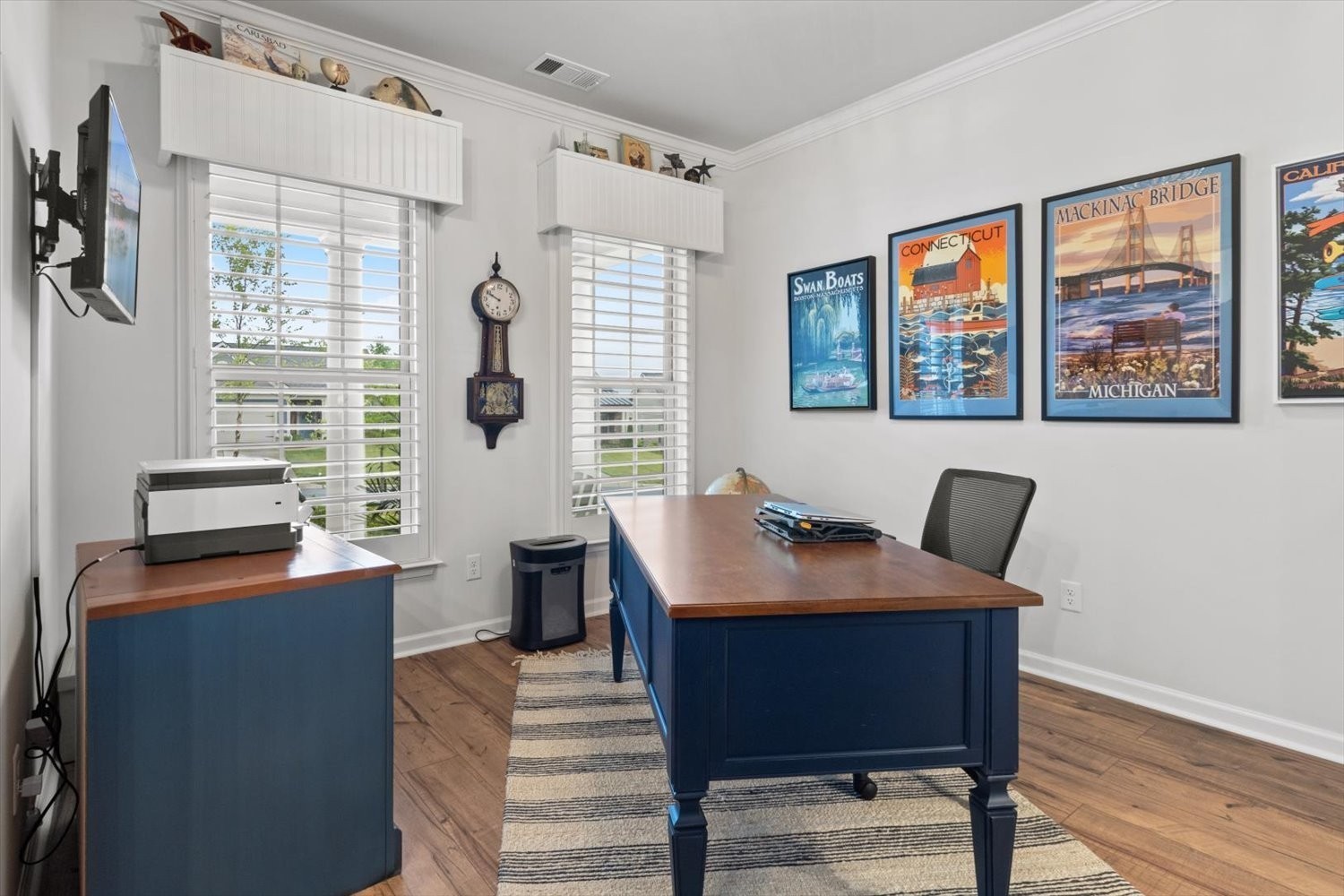 1055 Sumner Grove Spring Hill, TN 37174 - Photo 31 of 48 a view of a workspace with furniture and a window