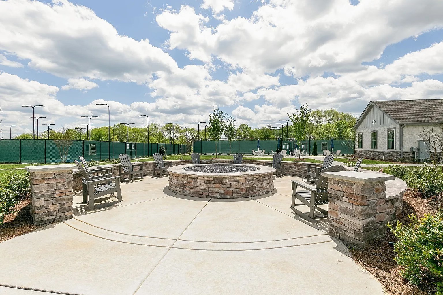 1055 Sumner Grove Spring Hill, TN 37174 - Photo 47 of 48 a view of a backyard with sitting area