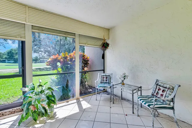 a view of a park with tree s