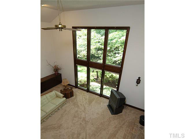 2713 Sherborne Place Raleigh, NC 27612 - Photo 15 of 25 Another view from loft looking out into the back yard.