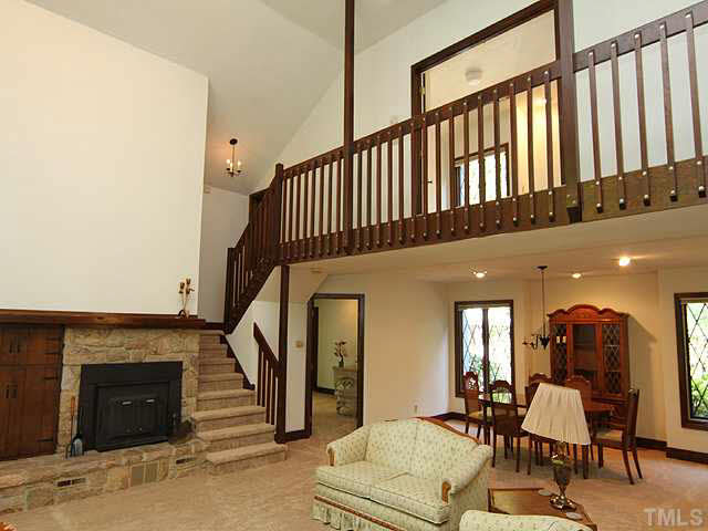 2713 Sherborne Place Raleigh, NC 27612 - Photo 3 of 25 What a great room! Upstairs off the loft is your SECOND master suite. Think of the flexibility of this home and the possibilities! All new fresh paint and carpet!