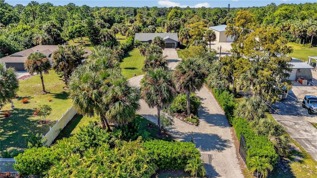1081 9th Street Southwest Naples, FL 34117 - Photo 30 of 40 Drone / aerial view of a heavily wooded area