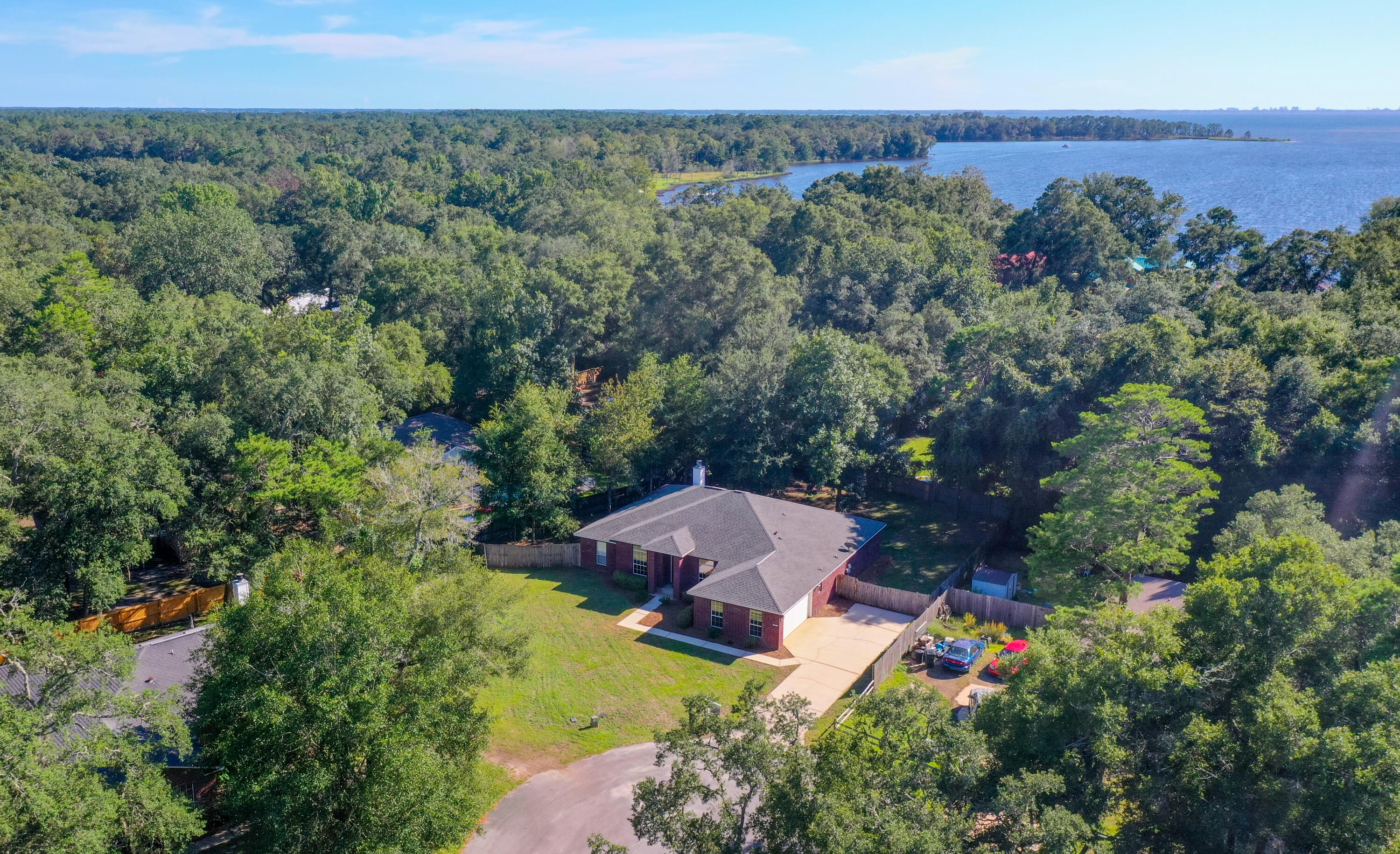 87 Oak Place Road Freeport, FL 32439 - Photo 36 of 44 87 oak drone 1
