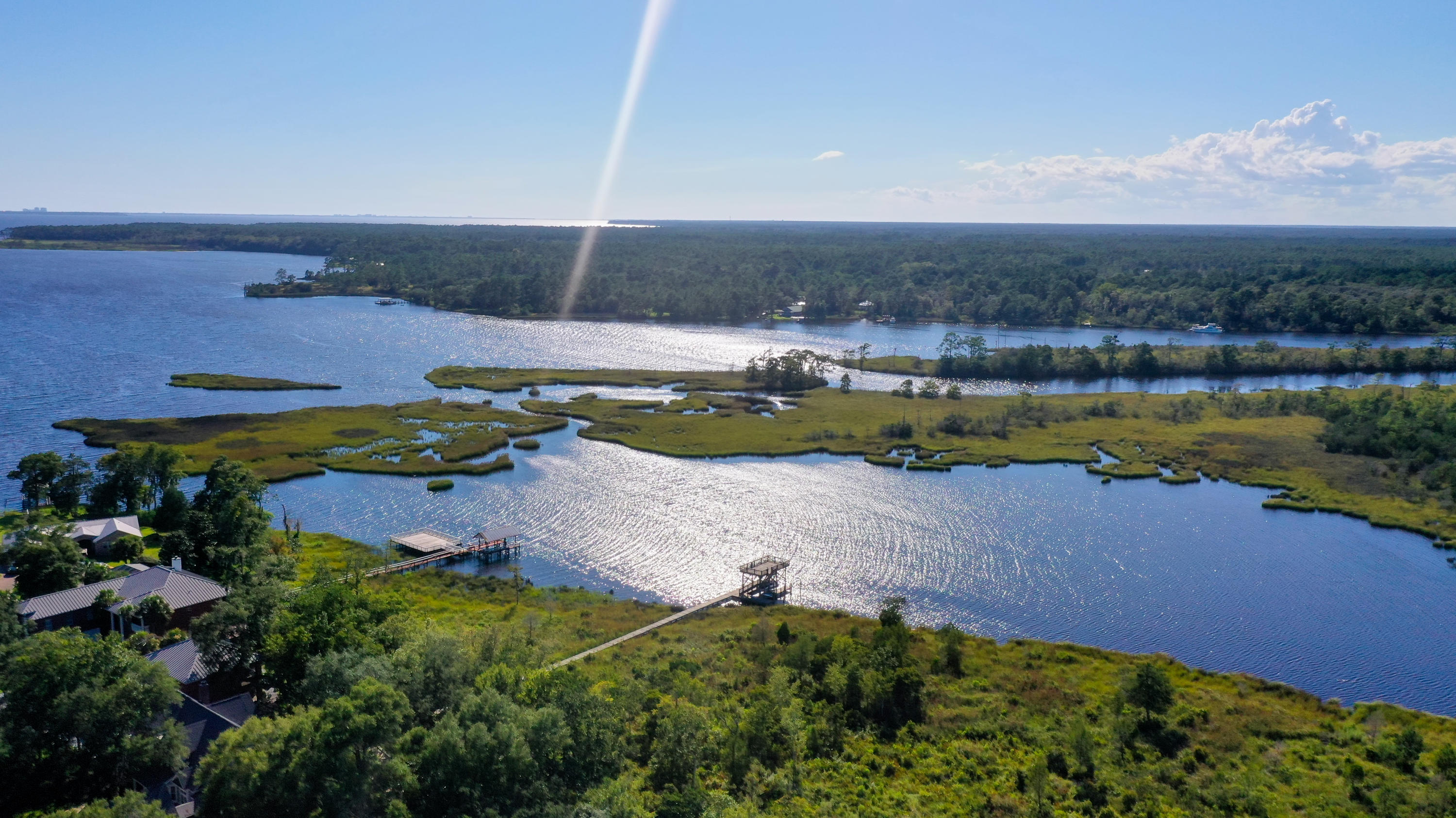87 Oak Place Road Freeport, FL 32439 - Photo 41 of 44 87 oak drone 8