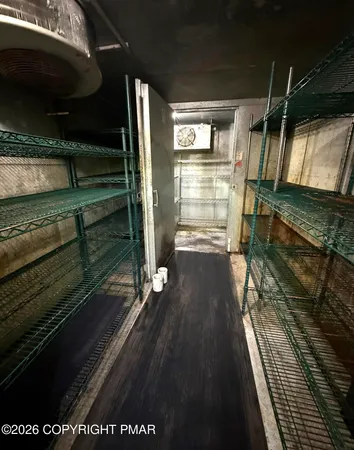 a view of storage and utility room