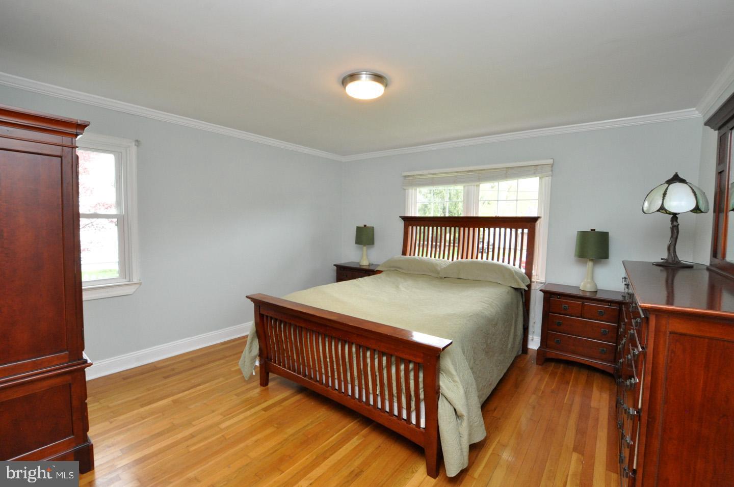 511 Devon Road Moorestown, NJ 08057 - Photo 11 of 19 1st Floor Bedroom with Hardwood Flooring