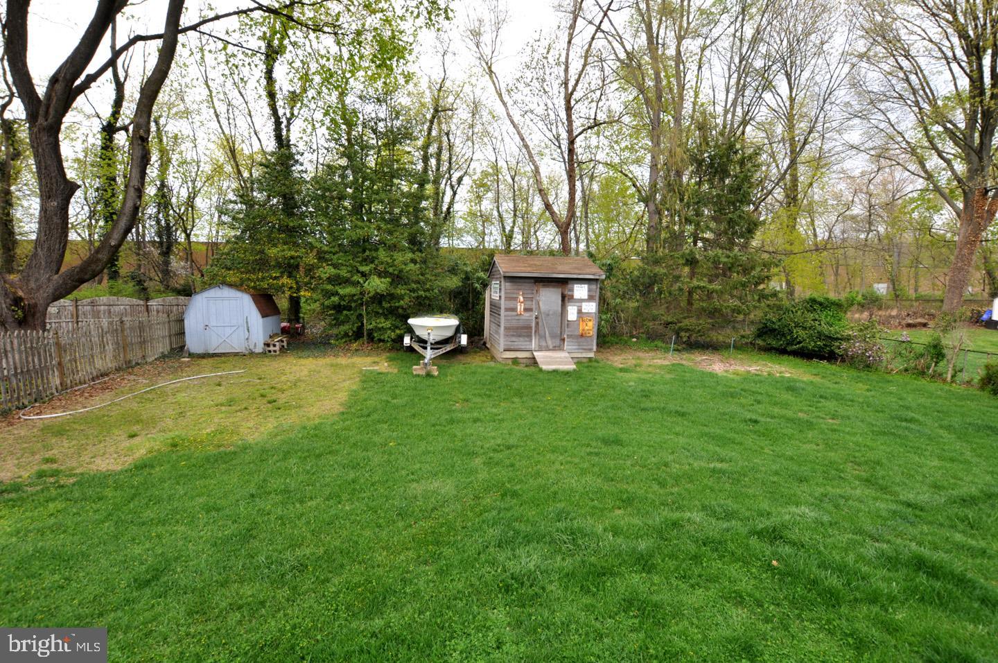 511 Devon Road Moorestown, NJ 08057 - Photo 19 of 19 View of Rear Yard with (2) Sheds