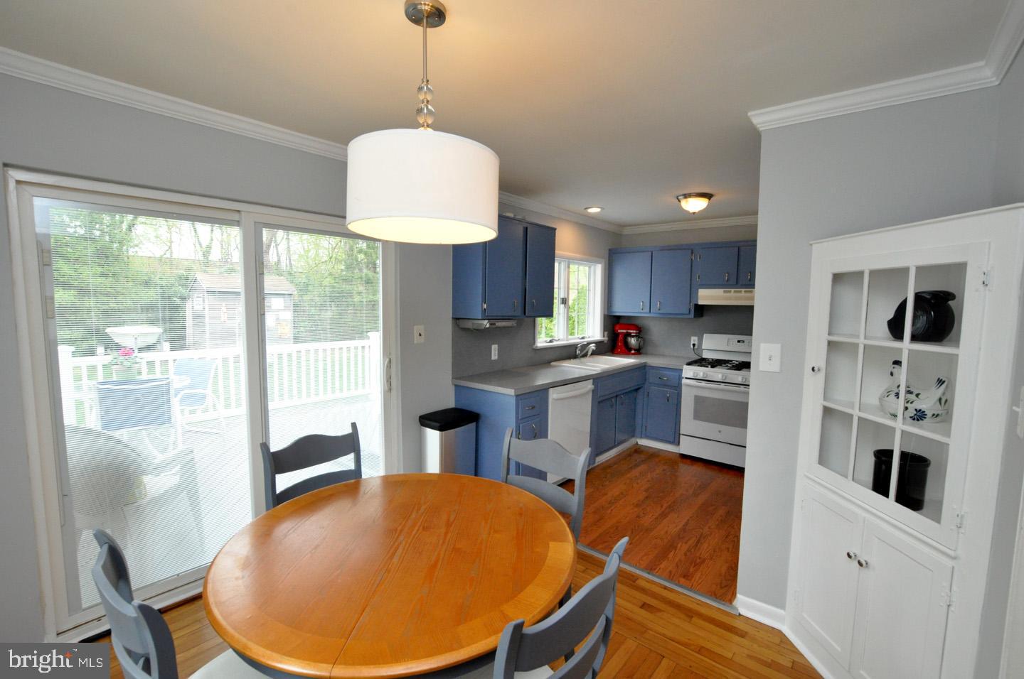 511 Devon Road Moorestown, NJ 08057 - Photo 7 of 19 Dining Room View with Built-in Cabinet