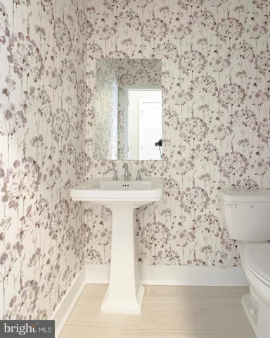 a bathroom with a sink and a toilet