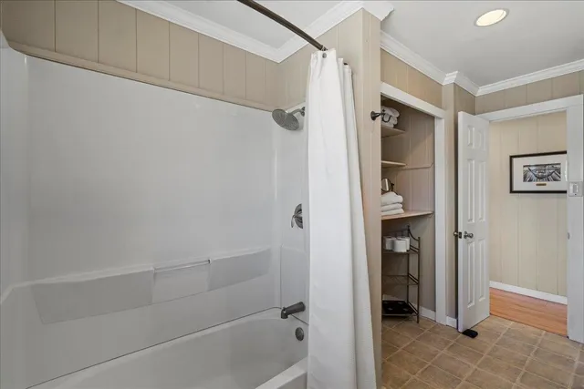 a view of closet area