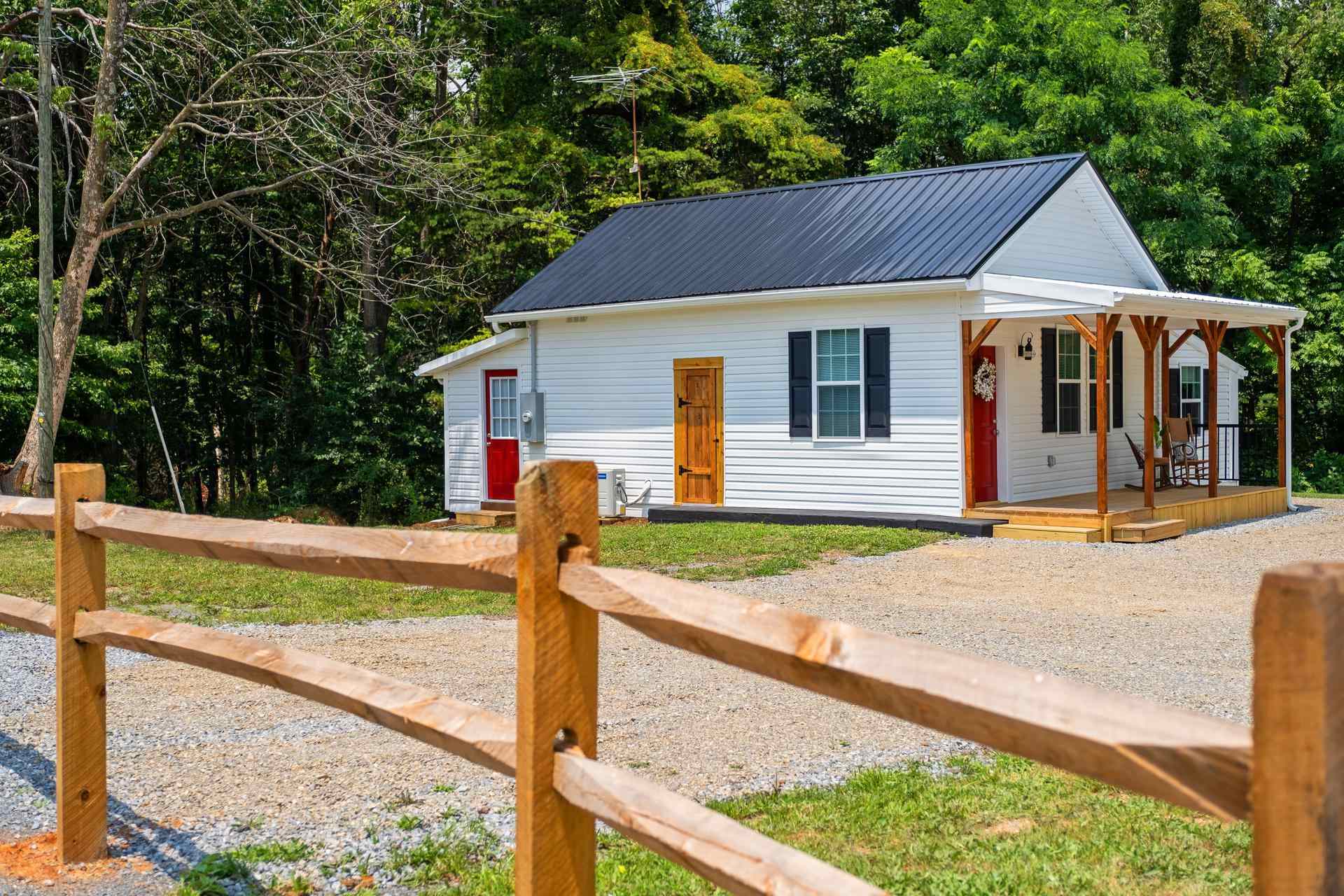 2853 Middlebrook Road Staunton, VA 24401 - Photo 26 of 29 a front view of a house with garden